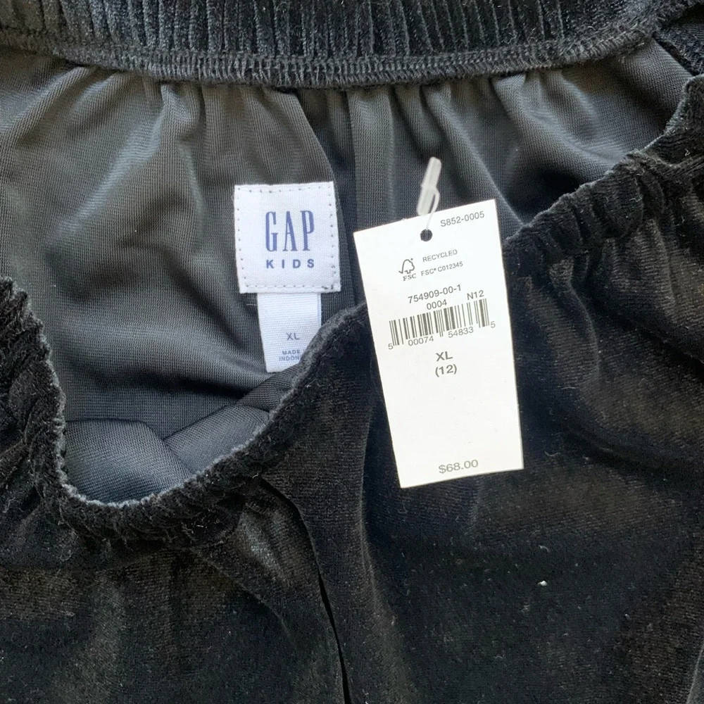 Gap Kids velvet jumpsuit